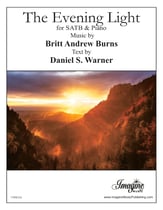 The Evening Light SATB choral sheet music cover